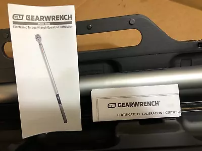 GEARWRENCH 1 In. Drive 150-1000 Ft./lbs. Electronic Torque Wrench ** • $1099.99