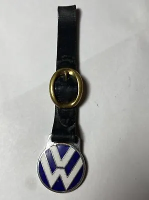 Old VW Volkswagen Beetle Bug Watch Key Fob Enameled - Made USA • $24.99