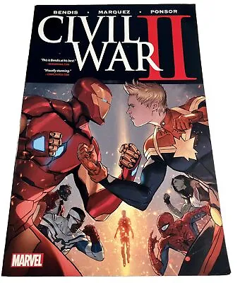 Marvel Civil War II Graphic Novel Comic Book Trade Paperback • $18.97