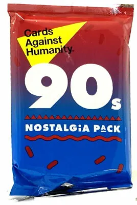 NEW -  Cards Against Humanity Expansion - 90s NOSTAGLIA EXPANSION PACK • $14.53