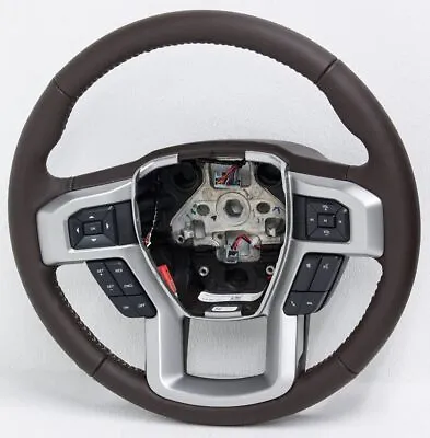 HL3B-3600-FG3EL6 OEM Brown Ford F150 King Ranch Steering Wheel • $309.50