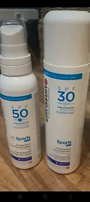 Ultrasun Sports Gel 200ml Sports Spray 150ml Both New • £21