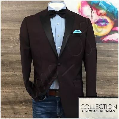 Collection Mens Blazer Sport Coat Two Button Tuxedo Casual Jacket 42L Wool Suits • $79.95