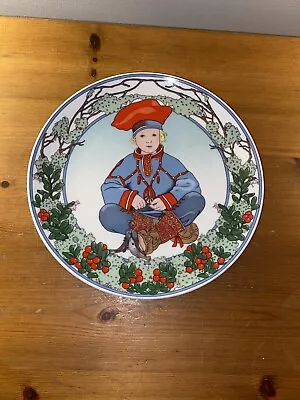 Villeroy And Boch UNICEF Norway Plate 7 Decorative Heinrich Germany 7.75 Ins VGC • £7.50