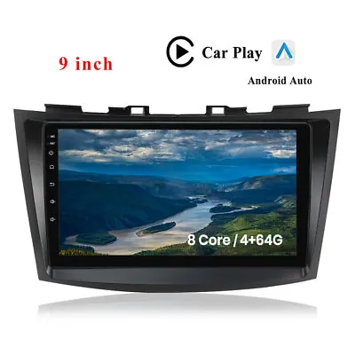 $419.99 • Buy 9” CarPlay Android 10.0 Auto Car Stereo GPS Head Unit For Suzuki Swift 4 2011-17