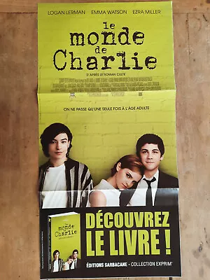 Poster Le Monde By Charlie Stephen Chbosky Emma Watson Ezra Miller 40x80cm • $19.26