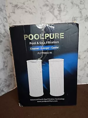 2 Pack POOLPURE PLFPRB50-IN Spa Filter Replacement For PRB50-IN FC-2390 C-4950 • $30.59