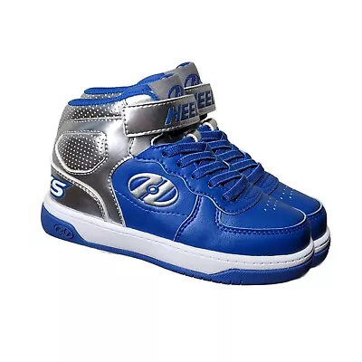 Heelys Rezerve Hi X2 Skate Shoes - Kids 11/12 - Blue/Silver - SALE WAS £65! • £39.95