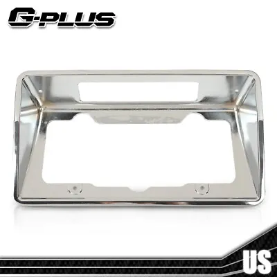 Rear License Plate Bezel Frame Chrome Fit For 68-73 Chevrolet Corvette C3  • $38.99