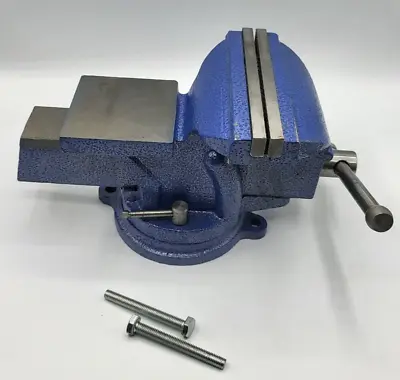 6in Bench Vise Heavy Duty Bench Clamp W/150mm Jaw Clamp 360 Swivel Base • $51.96