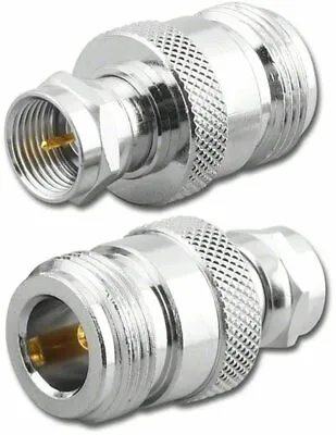 NEW N Female To F Male Adapter RFA-8672 • $5.29