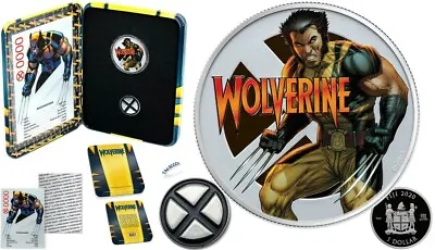 Wolverine Marvel Silver Coin • $132.46