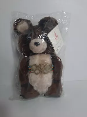 Vintage 1979 Misha Moscow Olympic Games Dakin Plush Bear New Sealed RARE • $21.95