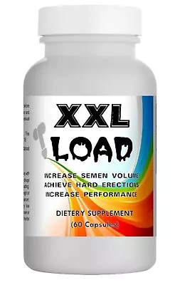 XXL Load Semen Volumizer For Men. Increase Ejaculation & Load Volume 60 Pills • $36.99