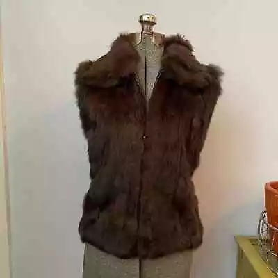 Vintage Nine West Rabbit Fur Vest • £52.25