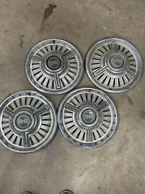 65 66 Chevrolet SS Hub Caps 14  Set 4 Super Sport 327 L79 Wheel Covers 1965 1966 • $195.99