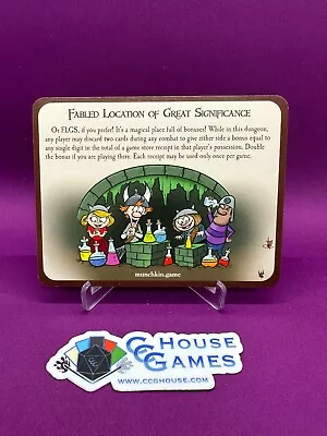 Munchkin Dungeon Promo Fabled Location Of Great Significance FLGS *CCGHouse* • $19.99