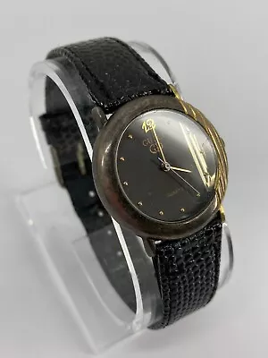 Vintage Ladies Gucci Wristwatch Leather Band. • $49.99