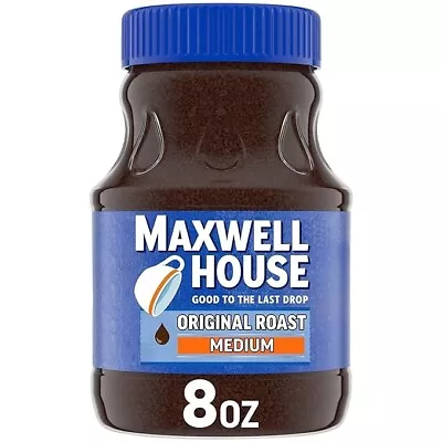 Maxwell House The Original Roast Instant Coffee (8 Oz Jar) • $6.99