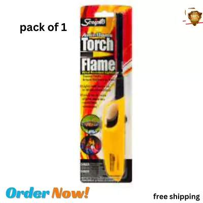 Scripto Multi Purpose Lighter Random Color Aim'n Flame II Wind Resistant-pk 1 • $12