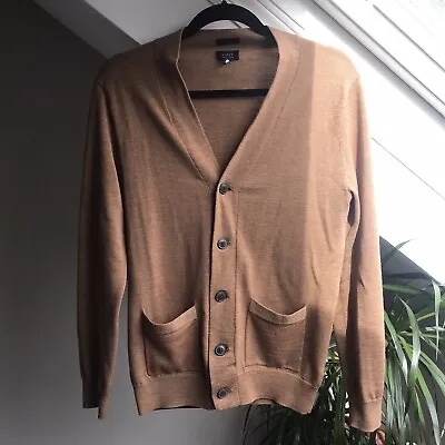 J. Crew Merino Wool Slim Small Cardigan Sweater Button Up Womens Mens • $25