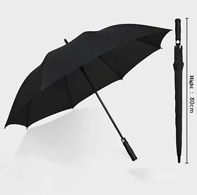 Clifton PAR Golf 123cm Auto Open Windproof Umbrella UPF50+ UV Protector Ink Navy • $23.99