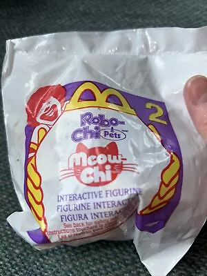 2001 McDONALD'S ROBO CHI PETS MEOW CHI HAPPY MEAL TOY #2 Sealed • $11.49