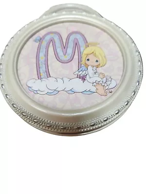 $18.99 • Buy Musical Jewelry Box ~  Plays  YOU ARE MY SUNSHINE ~ Wind-Up Monogram Letter M