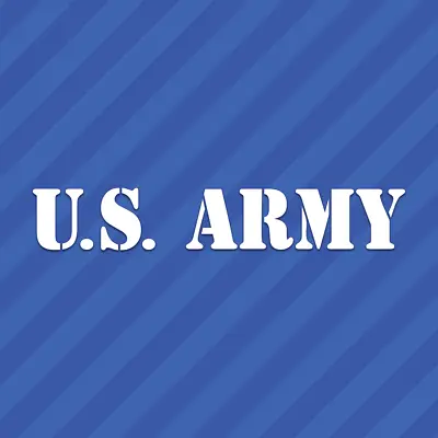 U.S. Army US United States Military Vinyl Decal Sticker • $2.49