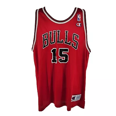 Vintage Champion Ron Artest Youth Bulls Jersey Size XL 18/20 Red World Peace • $59.49