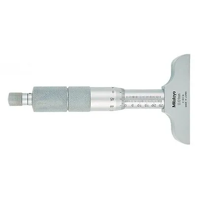 [New] Mitutoyo / 129-109 / Depth Micrometer 50mm Range-Interchangeable Rod • $139.80