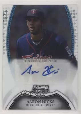 2011 Bowman Sterling Prospect Auto Aaron Hicks #BSP-AH Auto • $5.14