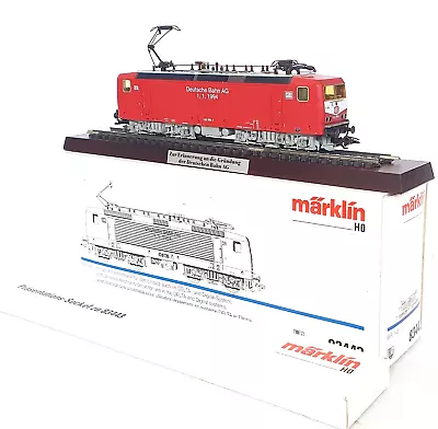 Marklin AC HO German DR BR-143  DEUTSCHE REICHSBAHN  AG Locomotive + PLINTH MIB! • $219.99