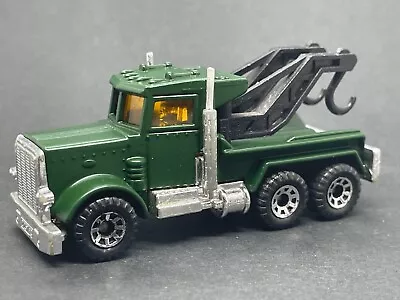 Matchbox Peterbilt Wrecker Military Custom • £14.95