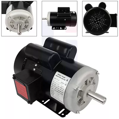 3HP Electric Motor 145T 3450 RPM Farm Duty Single Phase Motor TEFC CW/CCW • $246.96