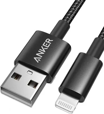 $25.44 • Buy Anker 6ft Premium Nylon Lightning Cable, Apple MFi Certified For IPhone Chargers