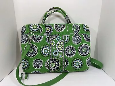 £33.86 • Buy Vera Bradley Cupcakes Laptop Messenger Bag Green