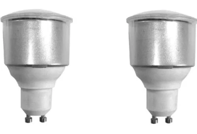 Tp24 8722 LED 3.5W Opaque Spot L1/GU10 Cap *2 • £14.99