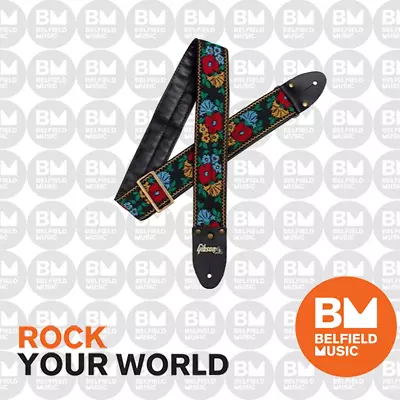 Gibson The Garden Guitar Strap - ASVS-GAR - Brand New - Belfield Music • $79.99