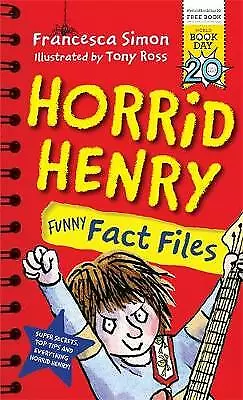 Simon Francesca : Horrid Henry Funny Fact Files: World Boo Fast And FREE P & P • £1.98