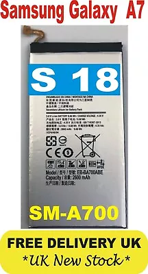 Replacement Samsung Battery Galaxy  A7 SM-A700   EB-BA700ABE  *UK NEW STOCK* • £4.49