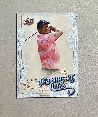 2023 Upper Deck UD NSCC PC-9 Tiger Woods SSP Prominent Cuts Rare No Other Listed • $49