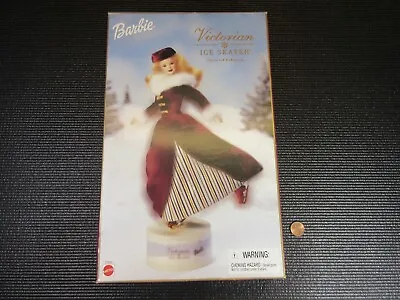 Vintage Victorian Ice Skater Barbie Collector Edition Mattel 2000 Blonde NOS • $17.99