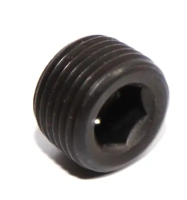 $5.50 • Buy BLACK 3/8  NPT Steel Engine Block Intake Manifold Plug 