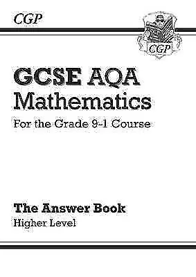 CGP Books : GCSE Maths AQA Answers For Workbook: Hig FREE Shipping Save £s • £3.14