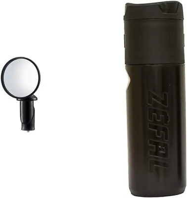 CatEye BM-45 Bar End Bike Mirror Lense Size 45mm Black & Zefal Unisex's Z B... • £28.21
