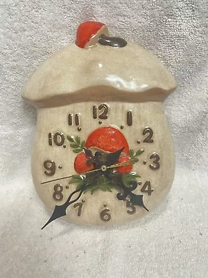 Vintage Mushroom Clock • $60