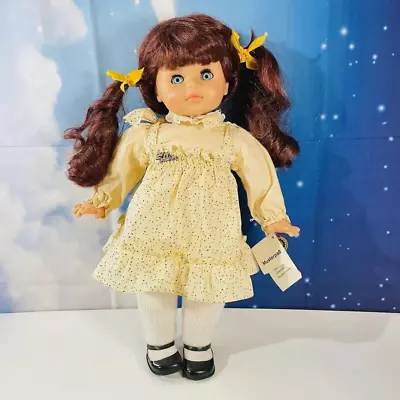 Vintage Zapf Creation Puppen Die Mitspielen Vinyl Head Girl Doll 19  With Tag • $31.64