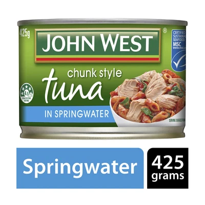 $7.70 • Buy Chunk Style Tuna In Springwater 425g