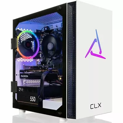 CLX SET TGMSETRXM2508WM Gaming Desktop R5 5600 16GB 1TB SSD RX 6500 XT • $1030.20